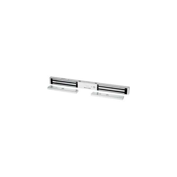 Seco-Larm 600lbs Double Maglock 12/24VDC, Status LED, Bond Sensor, UL E-941DA-600PQ - main