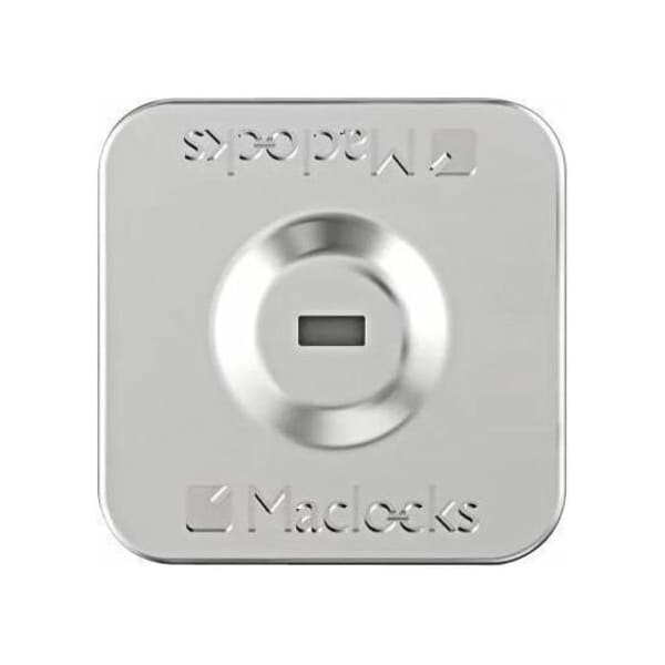 Compulocks Universal VHB Adhesive Security Plate Silver TBRPLT - main
