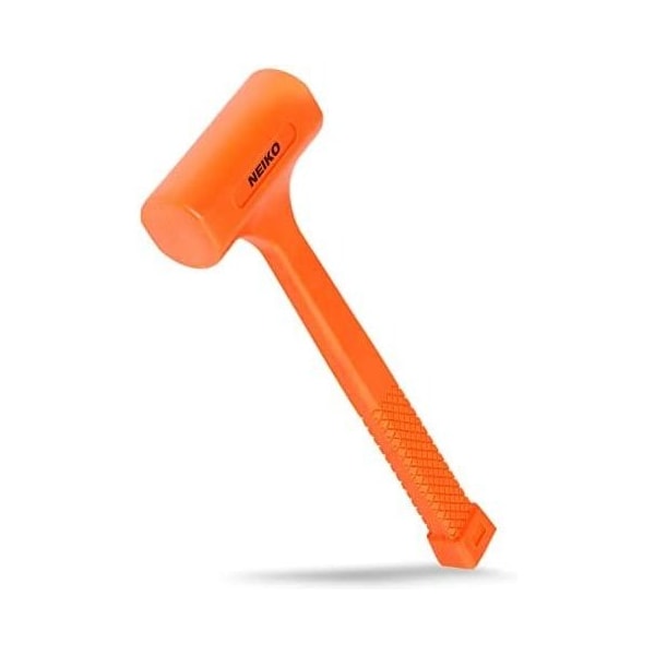 Neiko 1 LB Dead Blow Hammer, Neon Orange 02846A - main