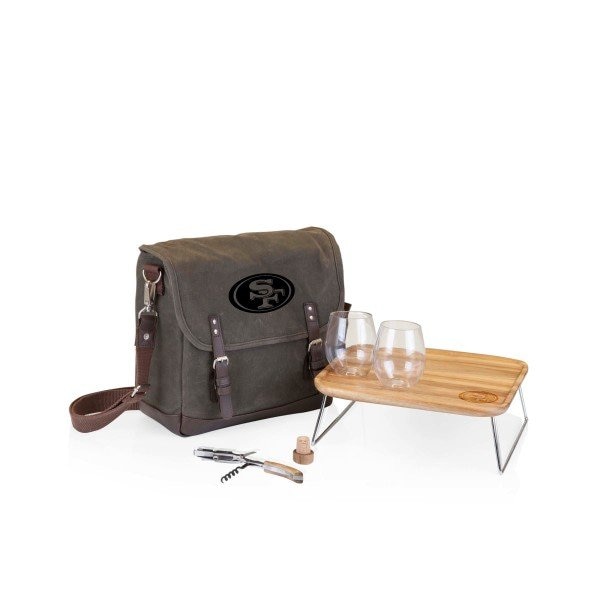 Picnic Time Family Of Brands NFL San Francisco 49ers - Adventure Wine Tote 505-05-140-274-2 - main