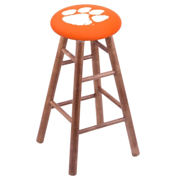 Holland Bar Stool Co Maple Counter Stool, Medium Finish, Clemson Seat RC24MSMed - main