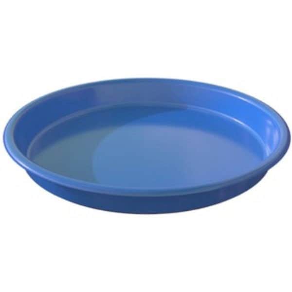 Coolcrafts 13 in. Kids protective Round Craft Tray, Blue CO3185969 - main