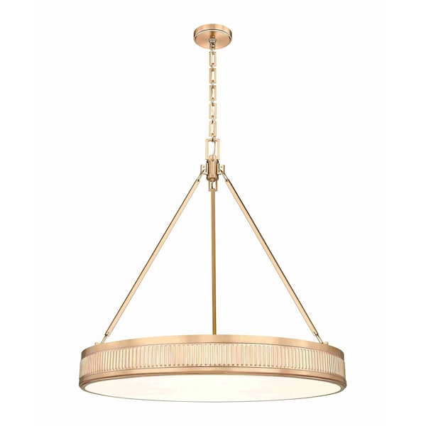 Z-Lite Quinn Modern Gold 3 Light Pendant 3046P32-MGLD-LED - main