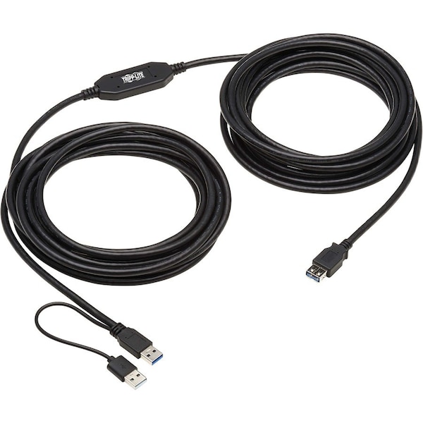 Eaton EATON USB 3.2 Gen 1 Active Extension Repeater Cable A M/f, 10 M 32.8 Ft. U330-10M-1 - main