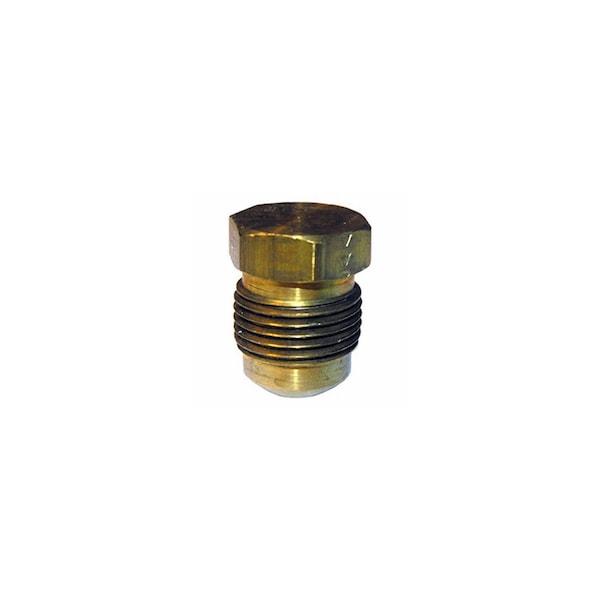 Larsen Supply Co. 3/8in BRS Flare Plug 17-3931 - main