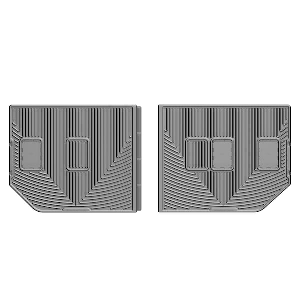 Weathertech Grey, Rear All Weather Floor Mats WTXG000264 - main