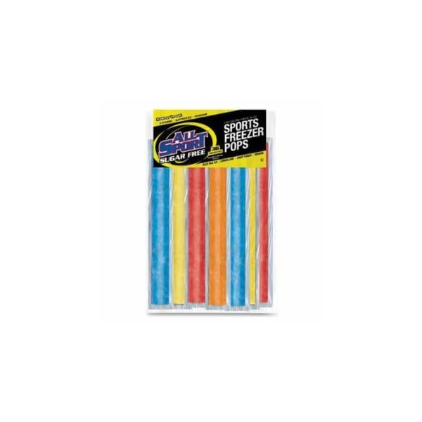 All Sport Freezer Pops, Sugar-Free, 3 oz, Tube, Assorted Flavors, 144PK 977-10122566 - main
