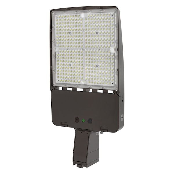 Commercial Led 300w Flood Light with Arm Mount CLF14-300S-UNV-8SC1-T3-QD-BZ-BPC - main