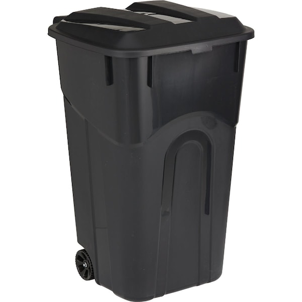 United Solutions Rough & Rugged 32 Gal. Wheeled Trash Can with Attached Lid TI0068 - main