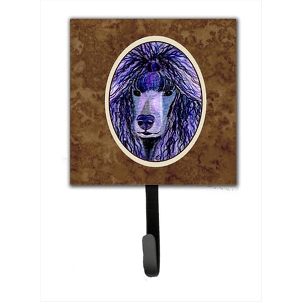 Carolines Treasures 4.25 x 6 in. Poodle Leash Or Key Hook SS8800SH4 - main