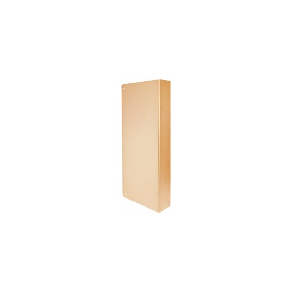 Don-Jo Mfg Blank Door Wrap 1-3/4in Door, 4-1/4in W x 9in H, 612/US10 Bronze 40-BZ-CW - main