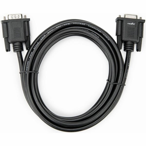 Rocstor PREMIUM 10FT 3M RS232 SERIAL NULL MODEM CABLE M/F, CROSSOVER SERIAL CABLE - 28 Y10C881-B1 - main