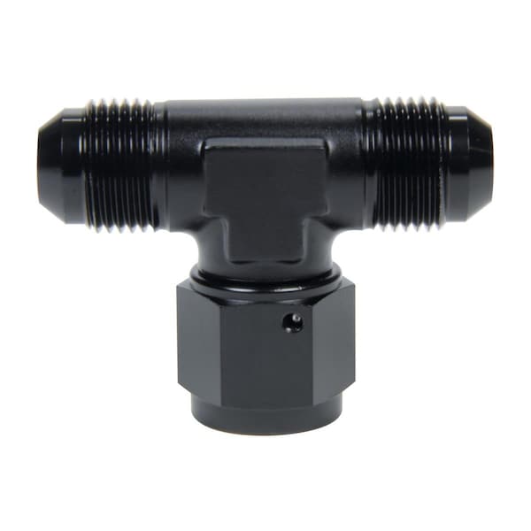 Powerhouse 4AN Male x 4AN Female Swivel Tee Swivel On Side Adapter Fitting - Black PO3603047 - main