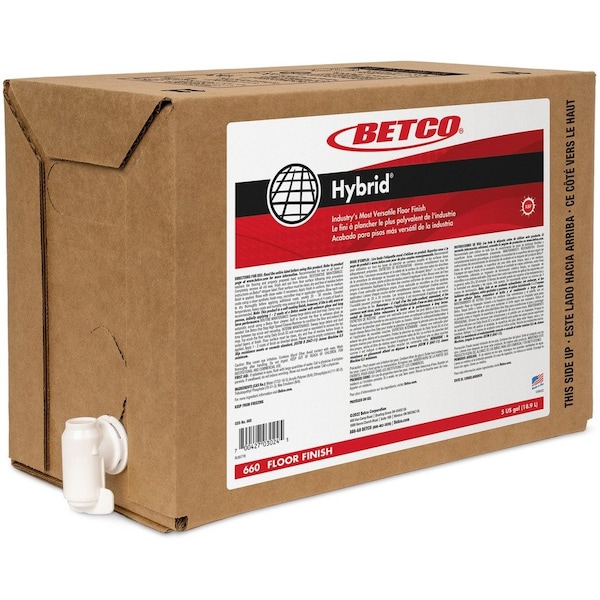 Betco Hybrid Floor Finish, 5 gal Bag-in-Box 660B500 - main