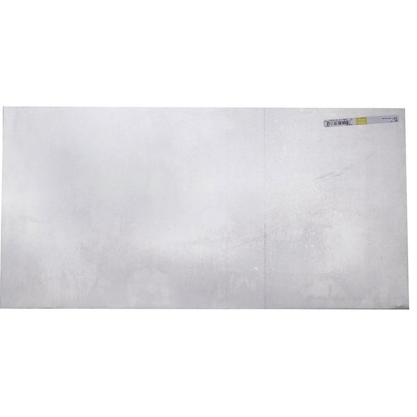 Stanley 4215BC Series Metal Sheet, 12 in W, 24 in L, Plain Tread, Aluminum, Mill N316-331 - main