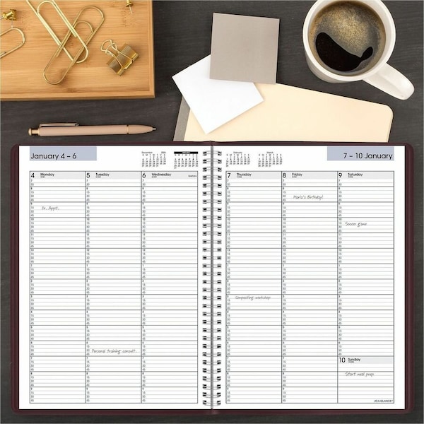 At-A-Glance Book, Appt, Wkly, 8X11, Brgndy AAGG52014 - main