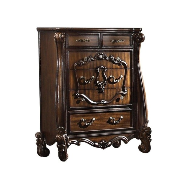 Homeroots 47" Solid Wood Six Drawer Chest 374221 - main