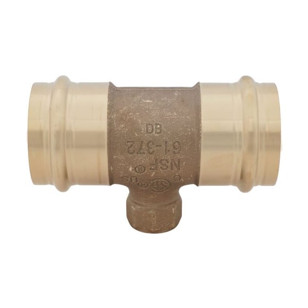 Viega ProPress tee P1 2 P2 2 FPT 0.75 bronze 79795 - main