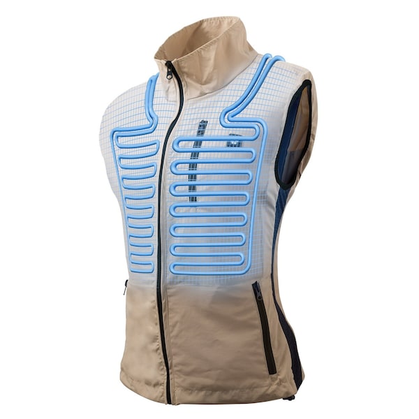 Gobi Canyon Women's Cooling Vest - Sand/Onyx / S WCN-SD-ON-S - main
