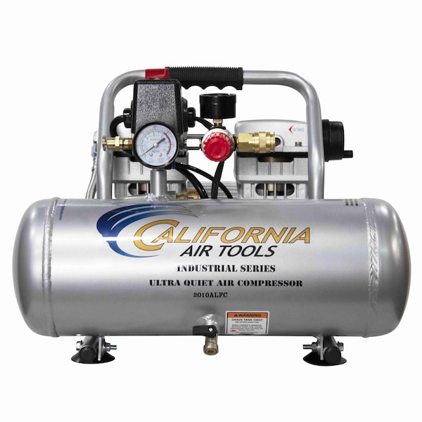 California Air Tools Ultra Quiet Oil-Free Industrial 2 gal 1-HP w/ Al Tank 2010ALFC - main