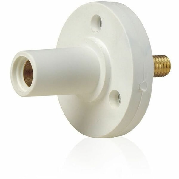 Leviton Female Panel Mount Receptacle 15R22-UW - main