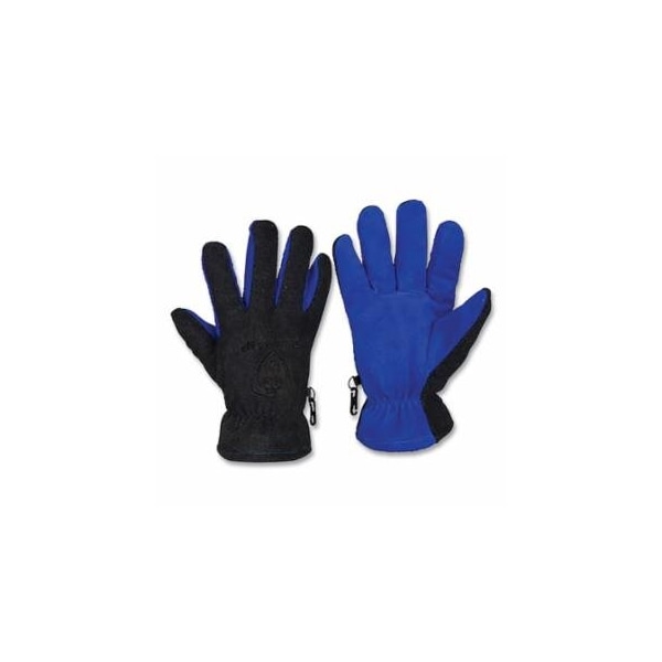 Tillman Winter Gloves with ColdBlock, Lining, Cowhide, Polar Fleece, Large, Blue/Gray, 12PK 724-1584L - main