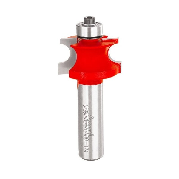 Diablo Beading Bit, 1-1/4 in Dia Cutter, 2-9/16 in OAL, 1/2 in Dia Shank, 2-Cutter, Carbide 80-124 - main