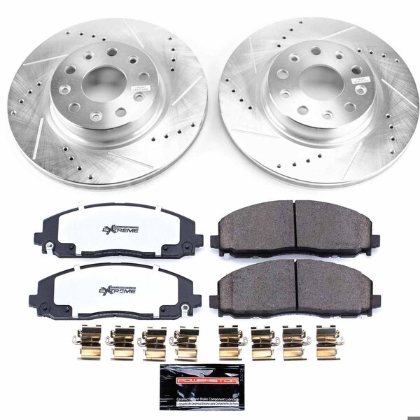 Powerstop Z36 TRUCK & TOW BRAKE KIT K7941-36 - main