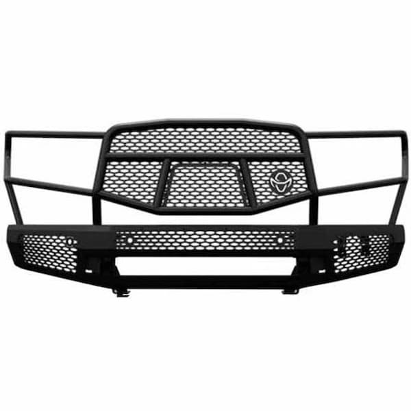 Ilc Repl. For Toyota Tundra Year 2018 Midnight Series Black Steel Win Ready Front Bumper 7 Gauge W WZ-ELT1-D - main