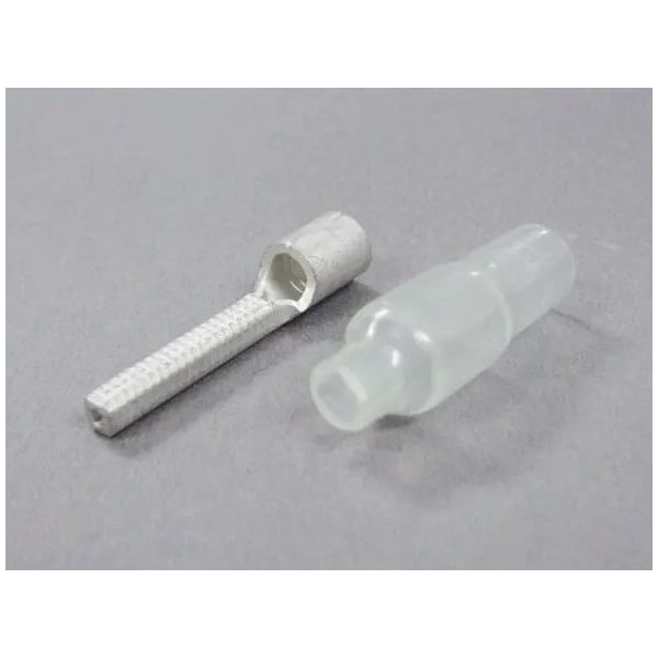 Nichifu Non-Insulated Pin Terminals with Insulation Cap, TC Type, AWG 12-10 TC 8-S-C - main
