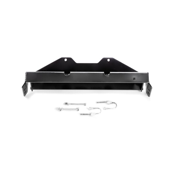 Warn Snow Plow Mount Front Kit; For WARN UTV Front Plow System; Powder Coated; Black; Steel 108758 - main