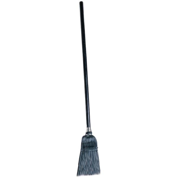 Rubbermaid Commercial Lobby Pro Synthetic-Fill Broom, 37 1/2" Height, Black FG253600BLA - main