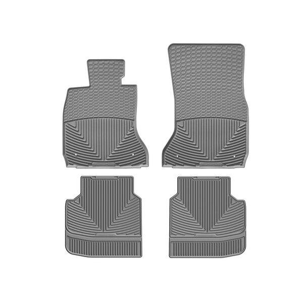 Weathertech Grey, Front and Rear All Weather Floor Mats W135GR-W314GR - main