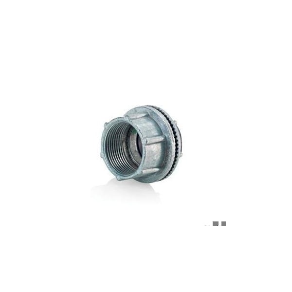 Leviton Conduit Fitting Conduit Hub, 1 1/4", threaded, die-cast zinc HUB-114 - main