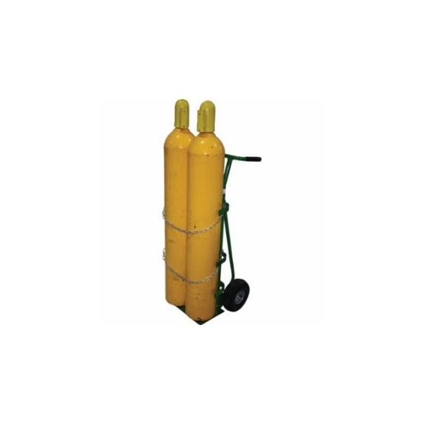 Saf-T-Cart 750 Series Cart, Holds 2 Cylinders, 9-1/2 in dia, 900 lb Load Capacity 339-751-20 - main