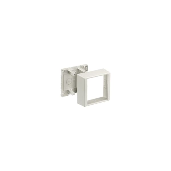 Hubbell Wiring Device-Kellems Hubbell PREMISETRAK 2-gang Mounting Box - 2-gang - Office White PT12TGB - main