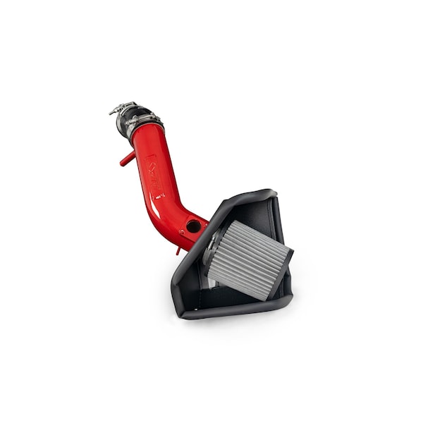 Hps Performance Air Intake Kit with Heat Shield, Red, 827-692R - main