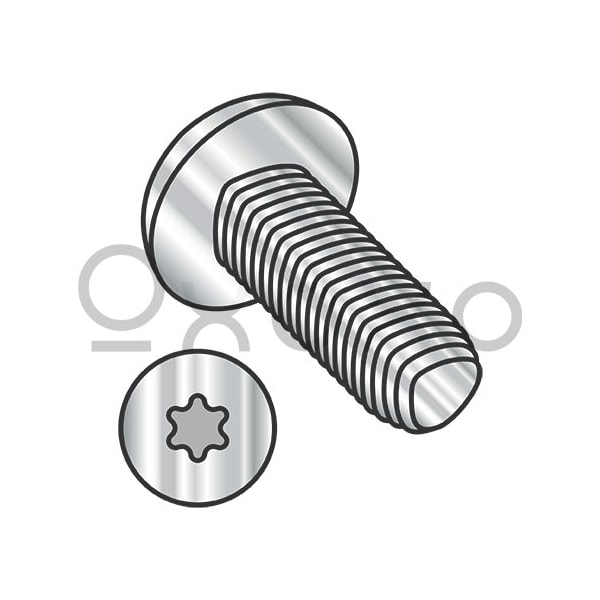 Oxoxo 10-24X3/8 6 Lobe Pan Taptite Alternative Thread Roll Sc Fully Thrd 18-8 S/S Pass & Wax, 4000PK 396679 - main