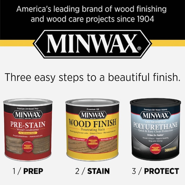Minwax Penetrating Stain Wood Finish Aged Barrel 1 Qt. 701054444 - main