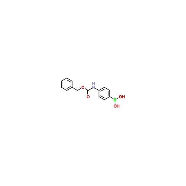 Ak Scientific 4-Cbz-aminophenyl boronic acid (25g), CAS 192804-36-7 C340-25g - main