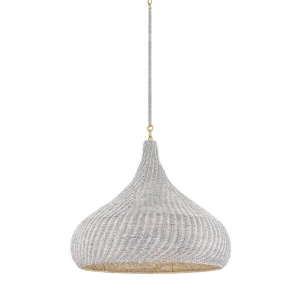 Hudson Valley Lighting Hampstead 28 in. Pendant in Aged Brass 4828-AGB - main