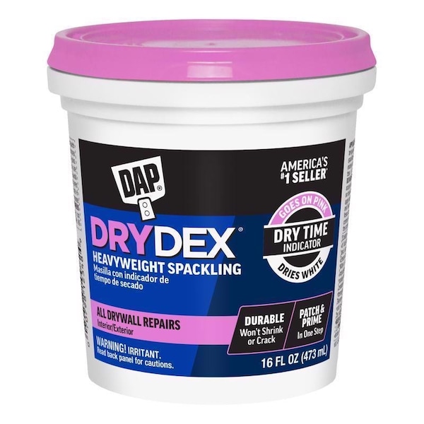 Dap Drydex Ready to Use Pink Spackling Compound 16 fl. oz. 7079812348 - main