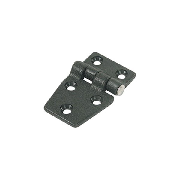 Newalthlete 2.25 x 0.37 in. Nylon Shortsided Door Hinge, Black NE3706360 - main