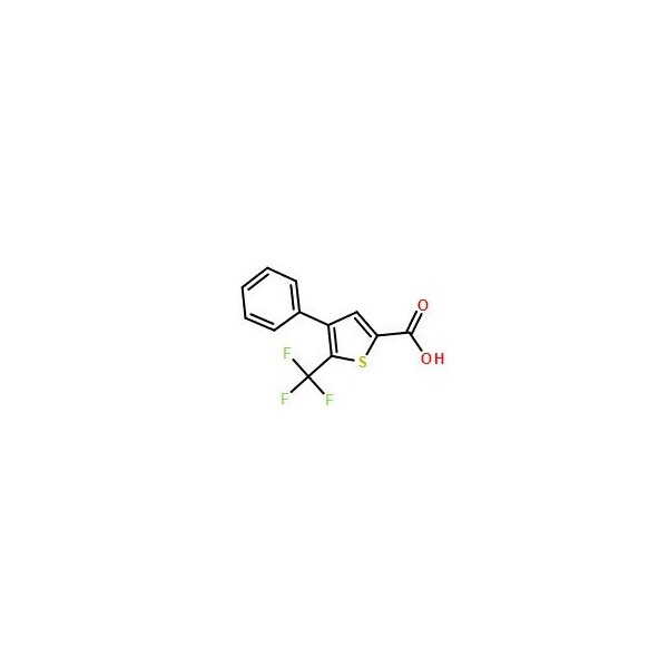 Ak Scientific 4-Phenyl-5-(trifluoromethyl)-thiophene-2-carboxylic acid (250mg), CAS 208108-76-3 7081AD-250mg - main