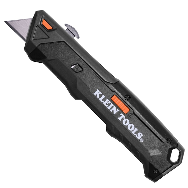 Klein Tools Auto-Loading Retractable Utility Knife with Dual-Sided Blade Magazine 44308 - main