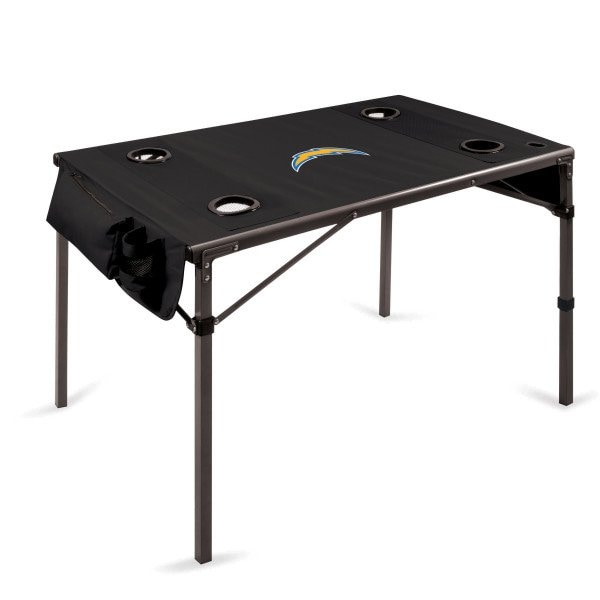 Picnic Time Family Of Brands NFL Los Angeles Chargers - Travel Table Portable Folding Table 799-00-179-344-2 - main