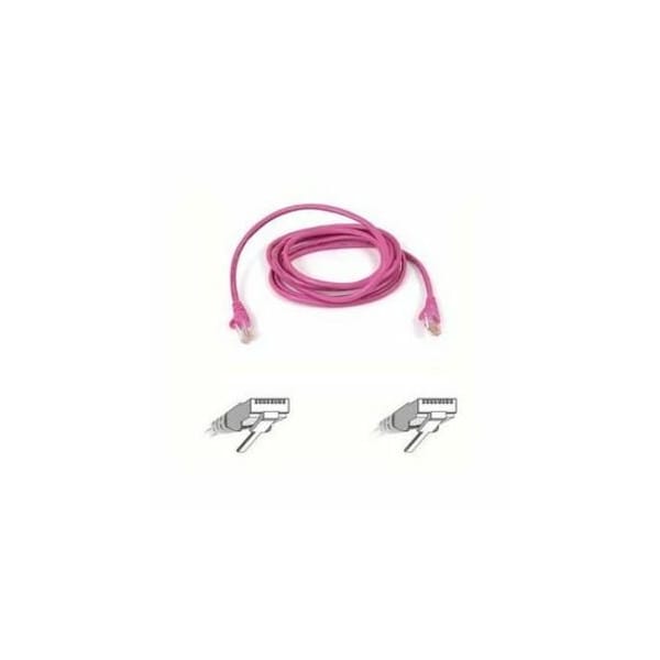 Belkin Patch Cable - Rj-45 (M) - Rj-45 (M) - 4 Ft - ( Cat 5 ) - Pink A3L791-04-PNK - main
