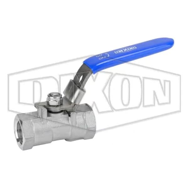 Dixon Ball Valve, 1/4 in Nominal, FNPT End Style, 316 SSss Steel Body, Reduced Port, RPTFE Softgoods SSLBV25SP - main