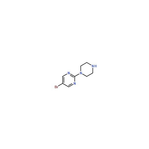Ak Scientific 5-Bromo-2-piperazinopyrimidine (5g), CAS 99931-82-5 V9943-5g - main