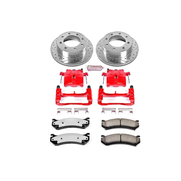 Powerstop REAR Z36 1-CLICK KIT W/CALIPER (BOX 1 OF 2) KC2041-36 - main